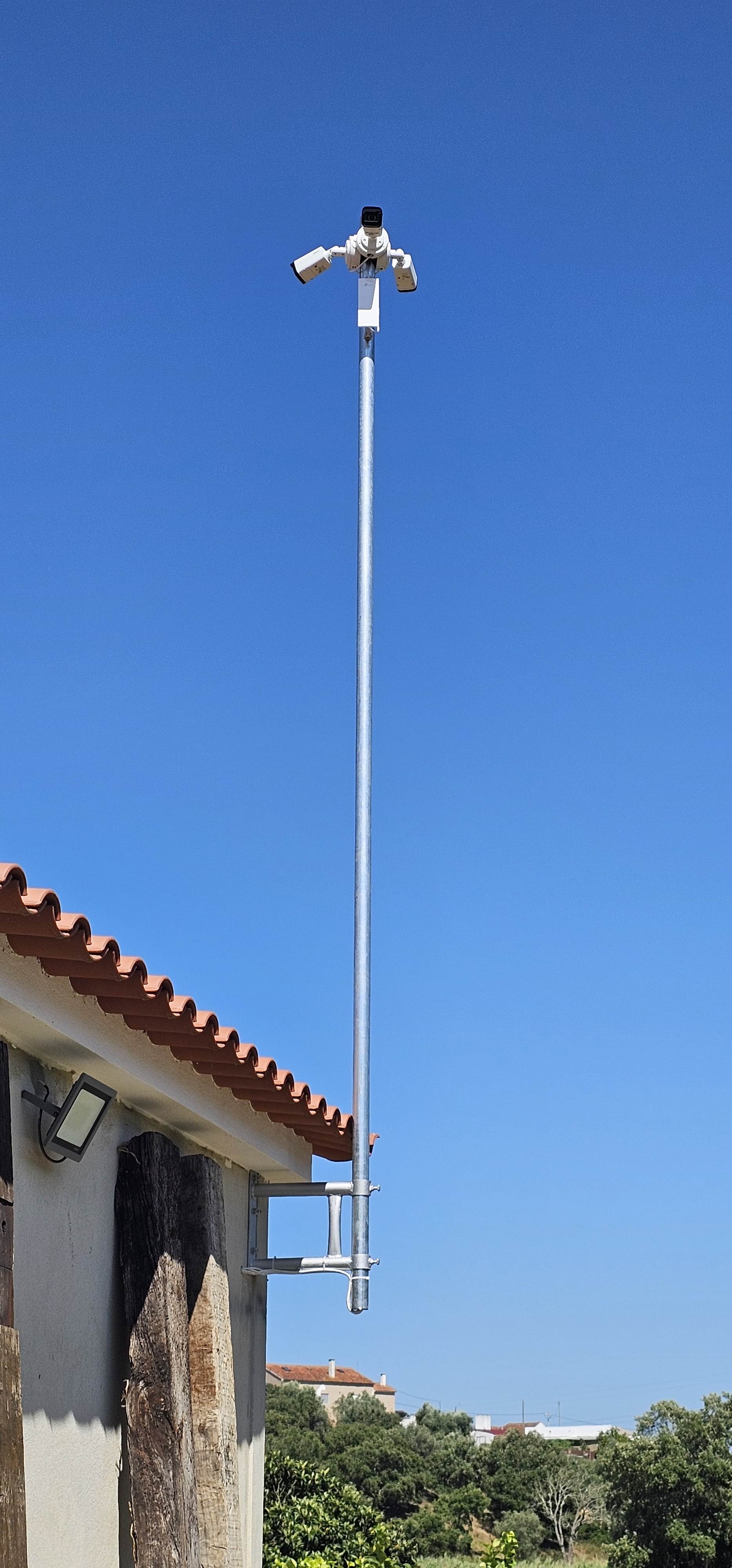 Instalação de segurança